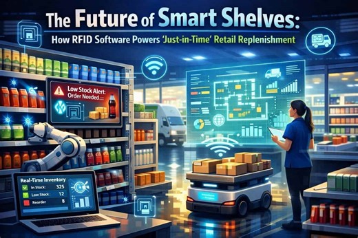 The Future of Smart Shelves: How RFID Software Powers 'Just-in-Time' Retail Replenishment