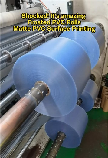 Check this out! Fine sand vs coarse sand PVC film—totally different vibes! Which texture speaks to you? #pvcrolls #pvcfilm #texturePVCroll #frostedPVCroll #clearfrostedPVC