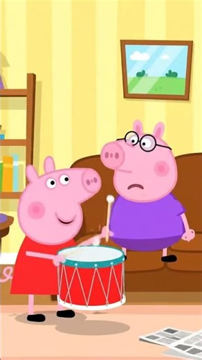 Peppa Pig reading book @PeppaPigOfficial