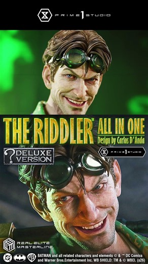 The Riddler All In One (Design by Carlos D'Anda) | Shorts | Prime 1 studio