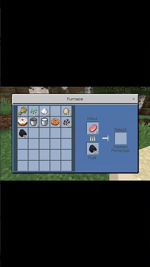 how to easily cook Food in minecraft #minecraft #cooking #food