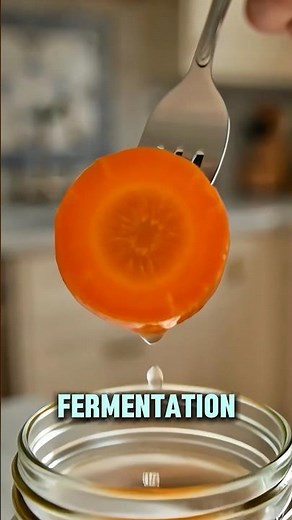 Naturally Fermented Probiotic Carrots 🥕 #fermentedfoods #recipe