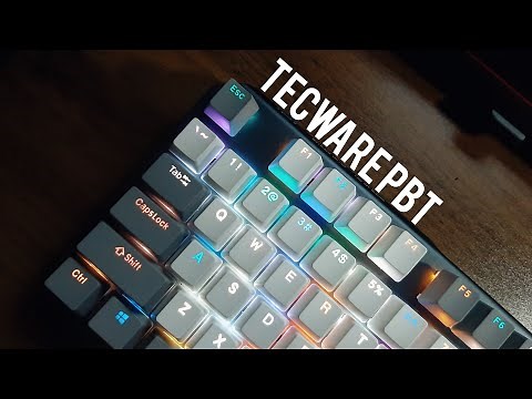 TECWARE PBT KEYCAPS | MACHENIKE K7 (Black switch)