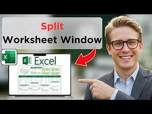 How to Split The Worksheet Window in Excel (Easy Guide)