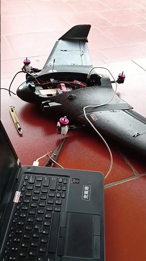 UAV wing vtol inav #drone#DicungDuy