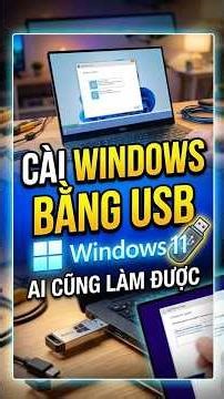 Tạo usb boot windows cực dễ năm 2026 #shorts #windows #usb #installwindows