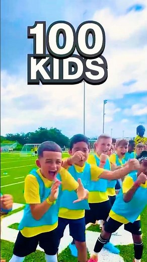 100 Kids Challenge 👶🏽⚽️