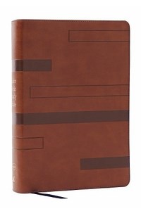 NKJV Color Code Study Bible: Reveal God's Truth Color by Color--soft leather-look, brown