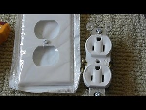 How to Properly install a Electric Outlet Wall Plug