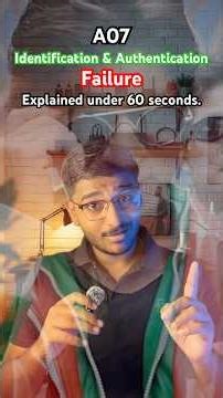 Authentication Failures Explained with Real-Life Example 🚨#cybersecurity #hackers #shorts