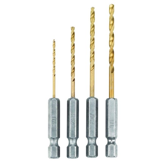 Reviews for RYOBI 4-Piece Titanium Hex Shank Pilot Drill Bit Set | Pg 4 - The Home Depot