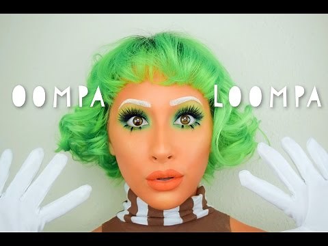 Oompa Loompa Makeup Tutorial