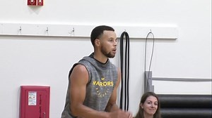 Come watch the Warriors practice at Oracle Arena!