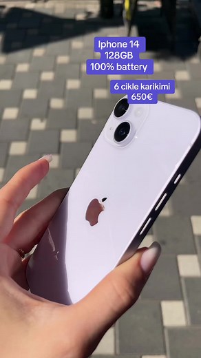 Iphone 14: 128GB, 100% Battery, Available in Tirana