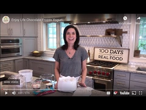 DIY Chocolate Frozen Yogurt