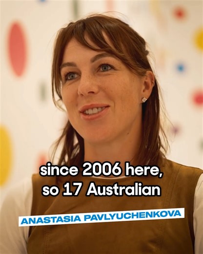 10K views · 87 reactions | Anastasia Pavlyuchenkova always takes the chance to explore Melbourne's art at the NGV  #AO2025 | Australian Open | Facebook