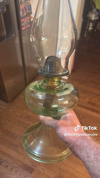 New pick ups this past month #Fenton #antique #Vintage #fentonlamp #Uranium