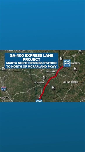 GDOT breaks ground on GA-400 express lanes project