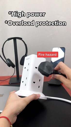 #powerstrip #electric #plug #socket #charger #tessan #gadget #goodthing #tiktokshop #fun #fyp #foryou #safety