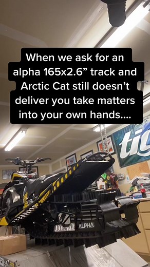 Custom Stiffer Track for Firm Snow | Snowmobile Upgrades