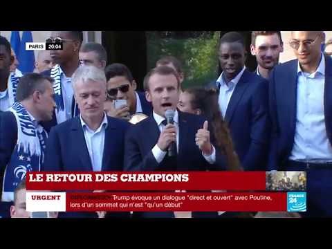 "Long live the Republic and Long live France": Speech by Emmanuel Macron after the victory of the...