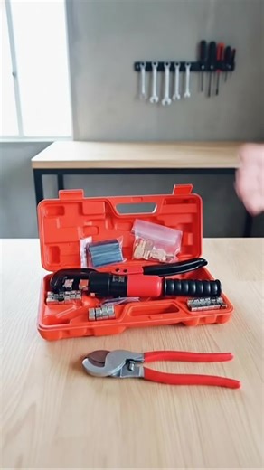 Vevor hydraulic crimping tool makes the job easy now @VEVOR Automotive Store#holidayhustle #TikTokShopHolidayHaul #TikTokShopCreatorPicks #NewYearNewMe #Vevor