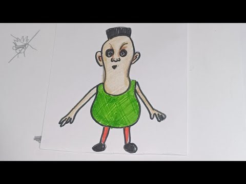 Hamud habibi drawing mudah || langkah demi langkah || anomali seram