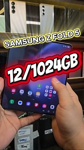 🔥 SAMSUNG Galaxy Z Fold 5 (1TB) 🔥 SOBRANG BIHIRA LANG ‘TO, KA-KITANG! 😍🔥 Ultimate flagship foldable na pang power user at collector talaga! 1TB storage — bihirang-bihira, pang long-term gamit at pang flex 💎 📌 Main Highlights: ⚡ Snapdragon 8 Gen 2 for Galaxy — sobrang bilis, pang gaming at heavy multitasking 📱 7.6” Dynamic AMOLED 2X (120Hz) — tablet experience sa isang phone 📱 6.2” Cover Display (120Hz) — smooth kahit naka-fold 💾 1TB STORAGE — halos wala ka nang buburahin, kahit anong ga