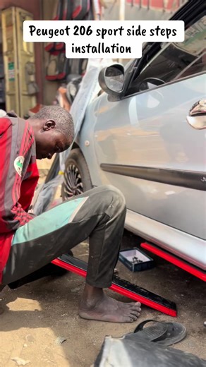 Peugeot 206 Sport Side Steps Installation Guide