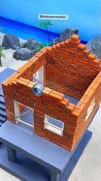 Luxurious 2-Story Mini Villa With Balcony | Modern Civil Architecture | Tiny House Miniature Build