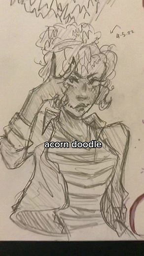 Creating an Acorn Hair Avatar Drawing in Roblox - Art Tutorial