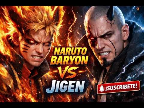 Naruto Modo Baryon vs Jigen | El Poder Que Humilla a un Dios