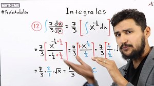 Integral por cambio de variable con raíz cuadrada 🔴 A inicios de enero empezamos otro curso para el examen de admisión UNAM 2021, no te quedes fuera 😱😱 http://uni.math2me.com/webinarunam | Math2me