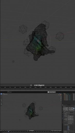 Abstract Splash in blender watch full tutorial