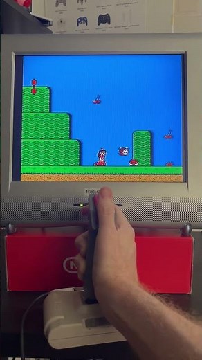 Playing Mario 2 With My Quickshot