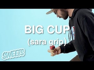 How to BIG CUP (Sara Grip) - Kendama Trick Tutorial - Sweets Kendamas