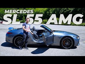 New Mercedes SL 55 AMG 2022 Review 4K