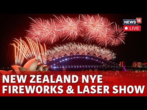 Happy New Year 2025 LIVE | New Year Fireworks In New Zealand | New Zealand New Year 2025 | N18G