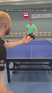 Mastering returns to tricky table tennis serves