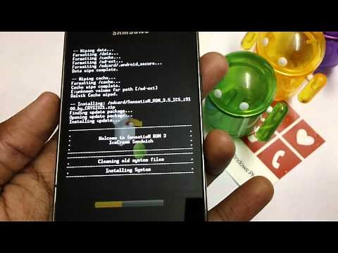 Install Sensation ICS ROM for Galaxy S2 i9100 Android Smart Phone