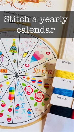 Explore our unique modern counted cross stitch kits with vivid threads pre-wound on card bobbins. Made by a small family business in Scotland. | Yiotas XStitch