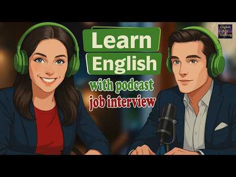 Speak English Every Day | Slow Podcast Listening Practice: Job Interview Tips & Conversation