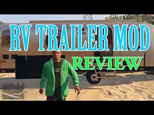 GTA V RV TRAILER MOD || GAME CONQUERORS
