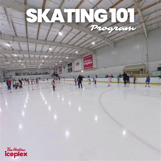 Tim Hortons Iceplex on Instagram: "The footage doesn't lie—learning to skate at Tim Hortons Iceplex is a blast! We are gearing up for our Early March session and classes are filling up fast. If you’ve been waiting for the right time to get your child on the ice, this is it! From toddlers to big kids, we’ve got a spot for everyone. Secure your spot here on our website."