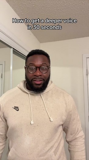 How to Get a Deeper Voice in 30 Seconds