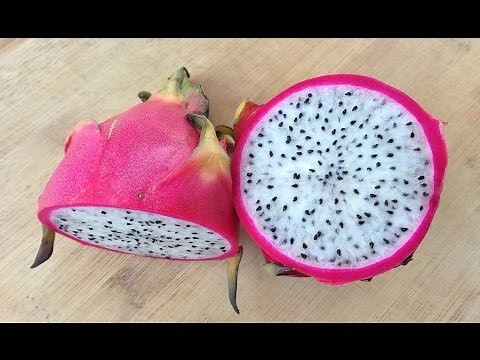 HOW TO CUT DRAGON FRUIT EASILY ? !