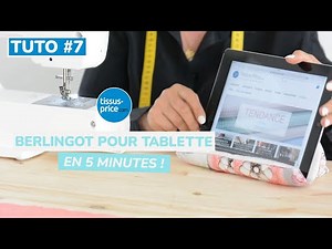 DIY Tutorial 15 min - Make a pyramid-shaped cushion for your tablet!