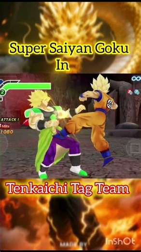 Super Saiyan Goku in DBZ Tenkaichi Tag Team