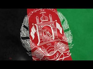 Afghanistan Flag Animated Flag - Free HD Stock Footage or purchase 4k