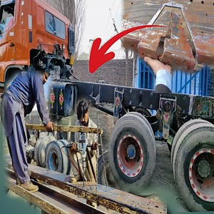 Truck Damage chassis Repair By Pakistani Truck | Pakistani truck